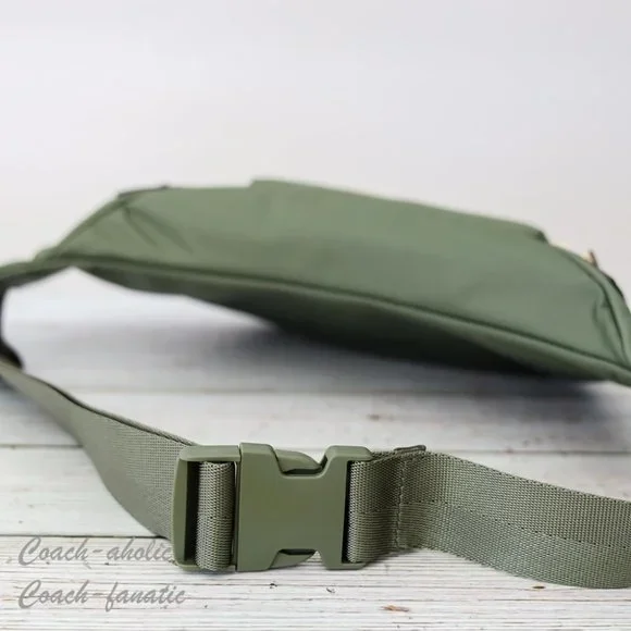 NWT Tory Burch 82508 Nylon Belt Bag Fanny Pack Crossbody in Palm Leaf - Picture 6 of 10